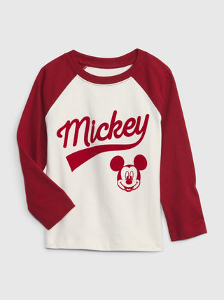 Camiseta Cuello Redondo Mickey Mouse, para Bebé