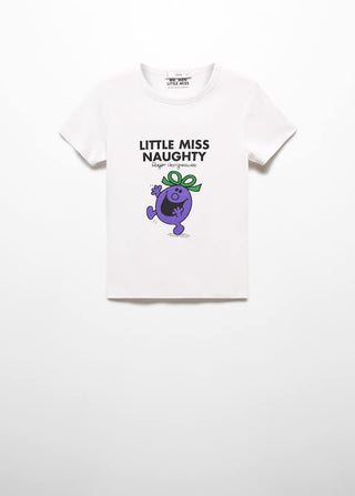 Camiseta Mr Men and Little Miss, Blanco