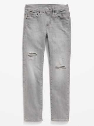 Jeans con Rotos Cintura Elástica, Niño