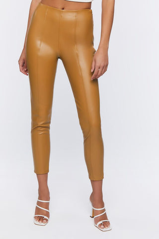 Pantalones Mujer Almond