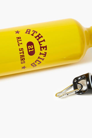 Botella con Texto "Athletics 21" y All Stars"