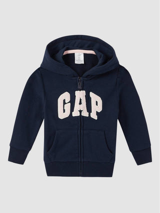 Gap Toddler Gap Logo Appliqué Hoodie - Blue Galaxy