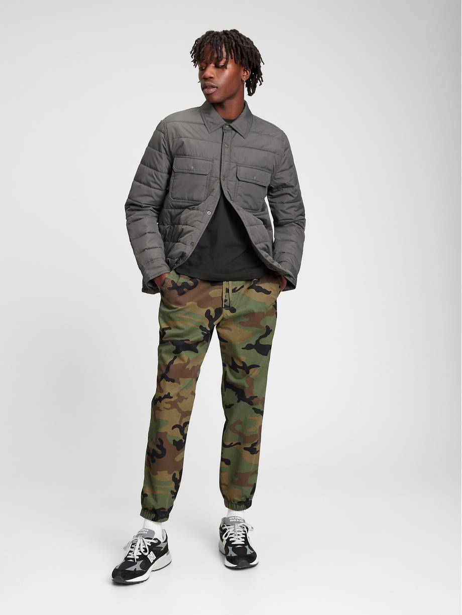Gap Essential Joggers With Washwell™ - Camo