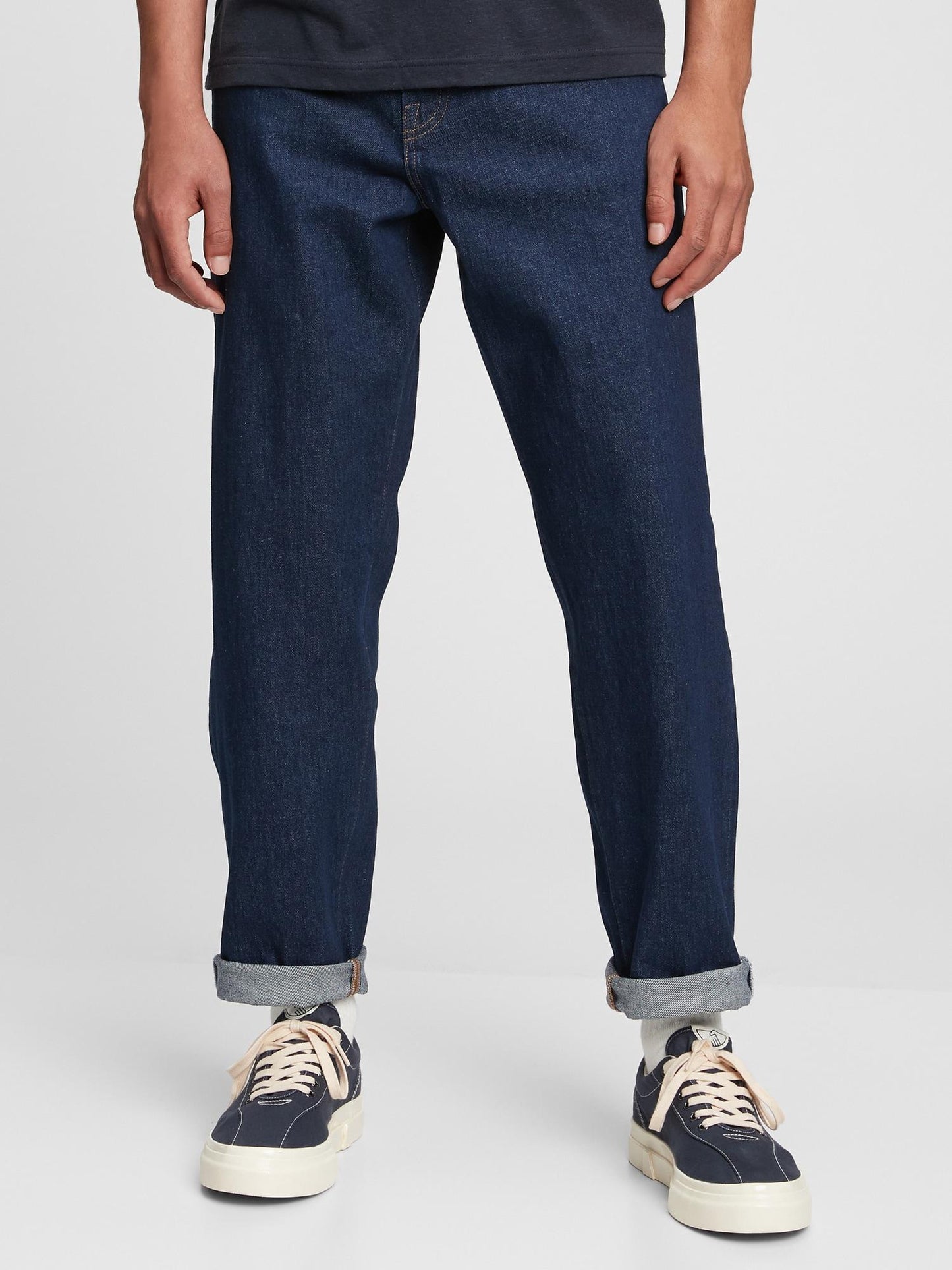 Denim Hombre Relaxed Taper Fit Rinse
