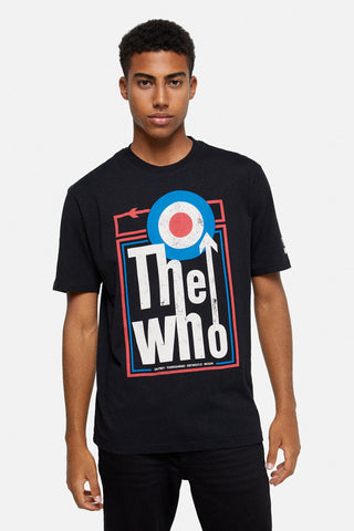 Camiseta Diseño The Who Negro