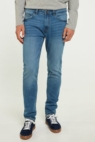 Jeans Slim Light Medio Azul Medio