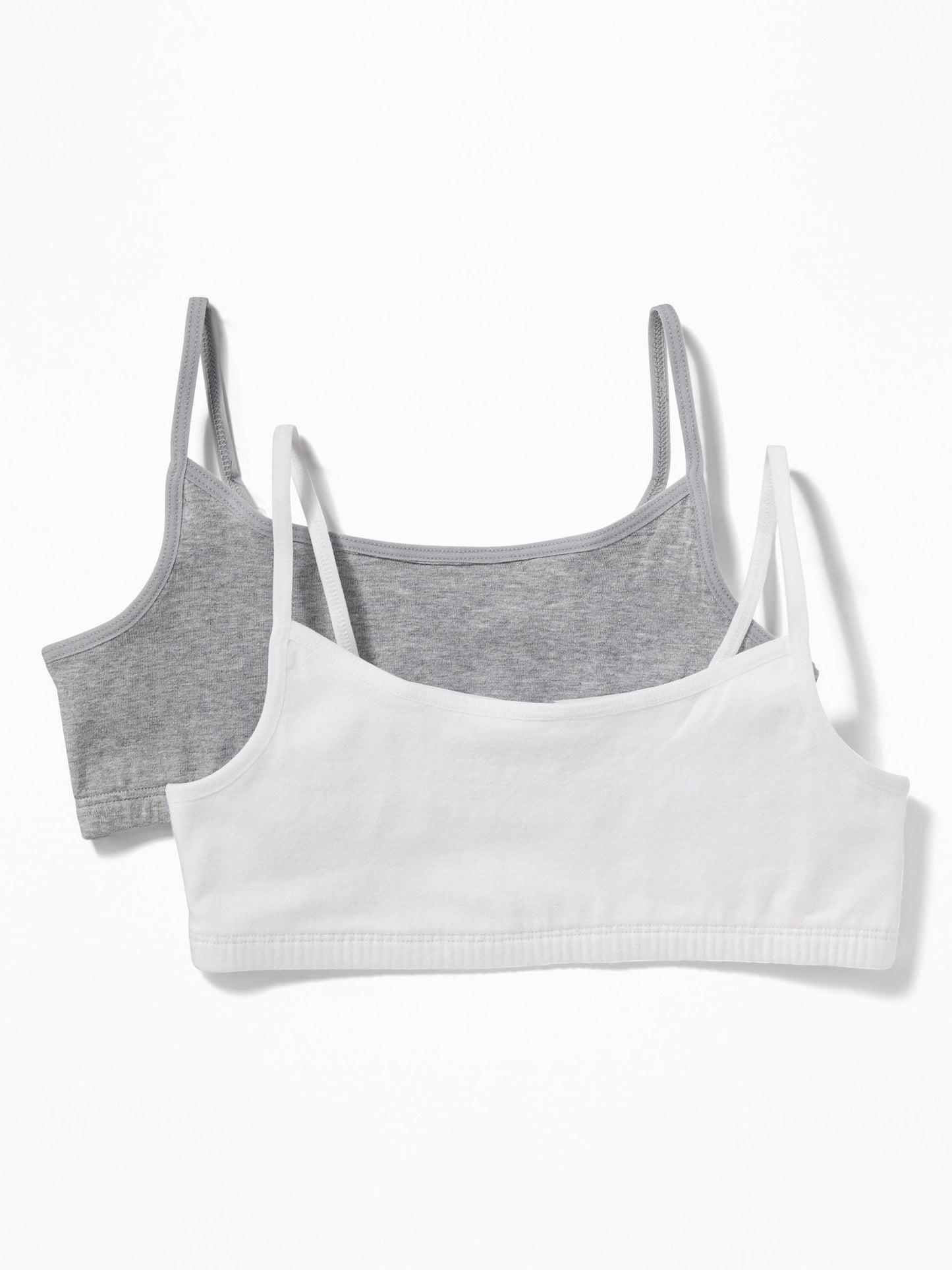 ON Accesorio Cami Bra 2-Pack For Girls - Gris Combo