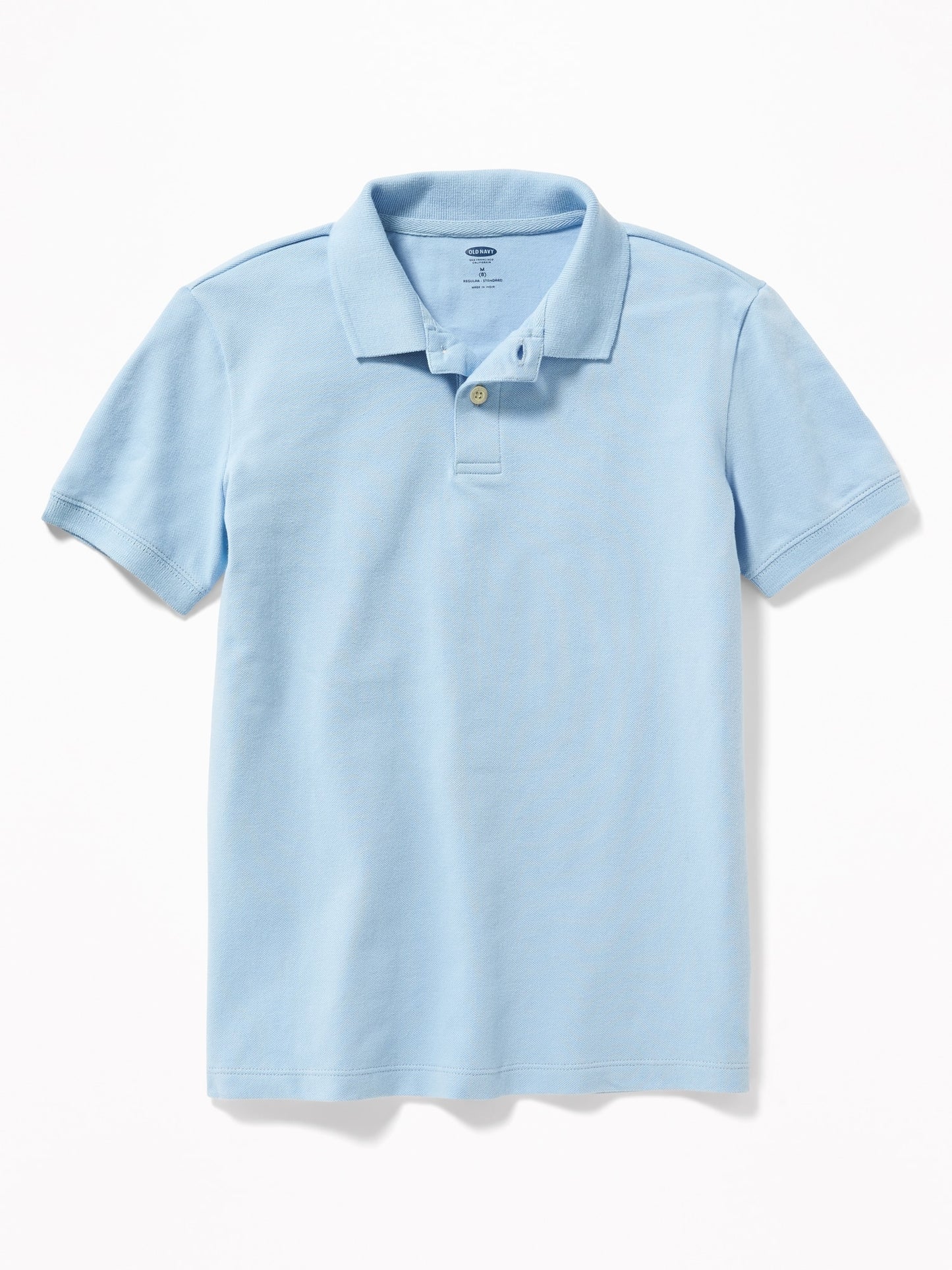 School Uniform Built-In Flex Polo Shirt for Boys