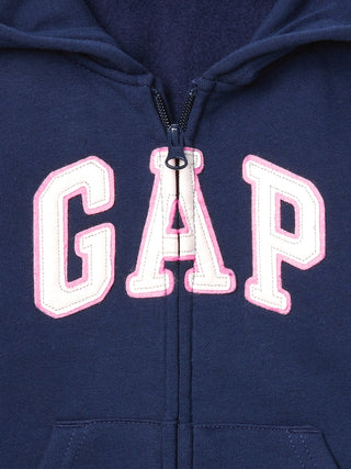 Sudadera con capucha y logo Gap para niños pequeños de Gap - Azul Elysian