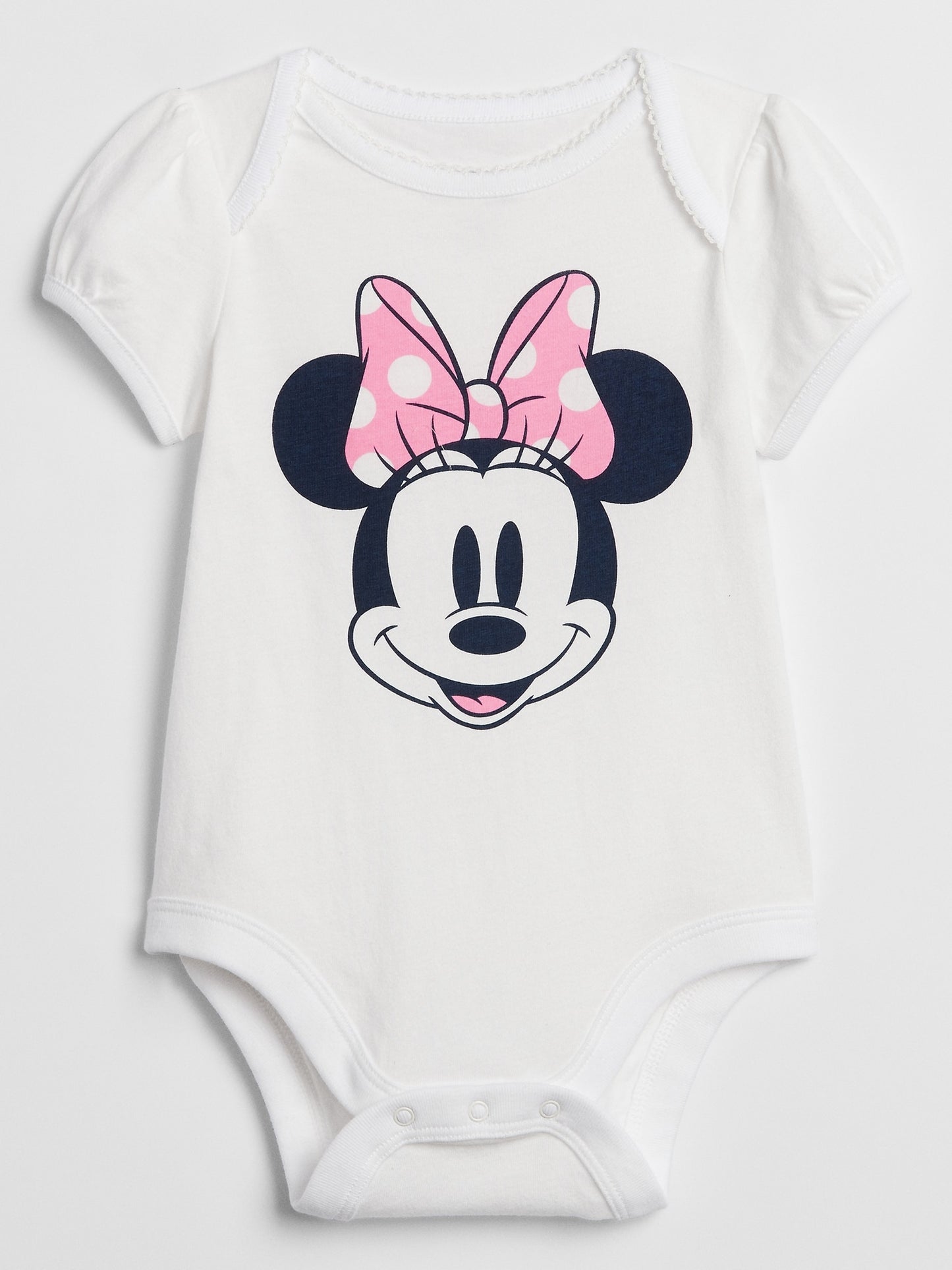 Body Babygap &#124 Disney Minnie Mouse de Gap - Nuevo Blanco roto