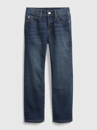 Gap Kids Straight Jeans With Washwell - Medium Wash