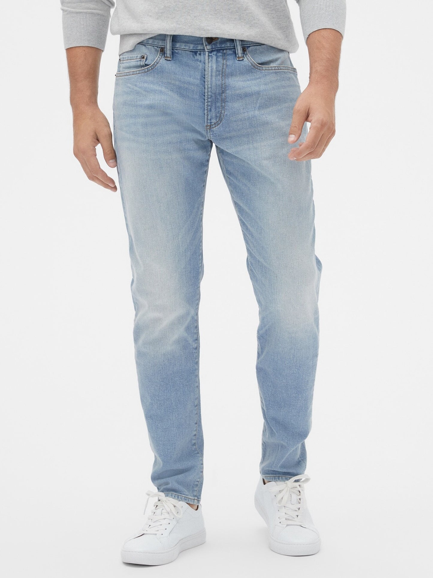 Gap Slim Taper Jeans With Gapflex - Light Wash