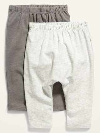 ON Unisex U-Shaped Pants 2-Pack For Baby - Medium Gray/Light Heather Gray - Everyday Magic