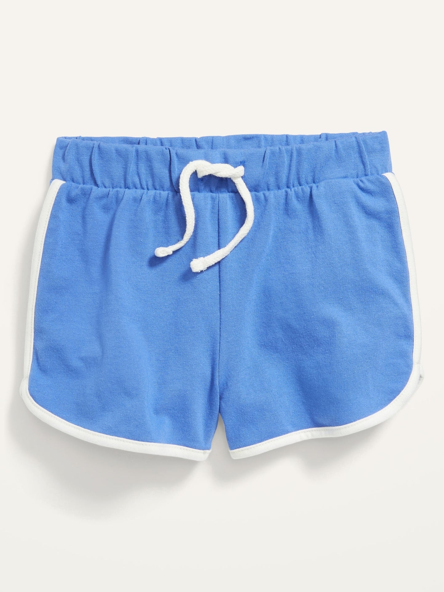 ON Piped-Trim Jersey Cheer Shorts For Toddler Girls - Blue Spirit - Everyday Magic