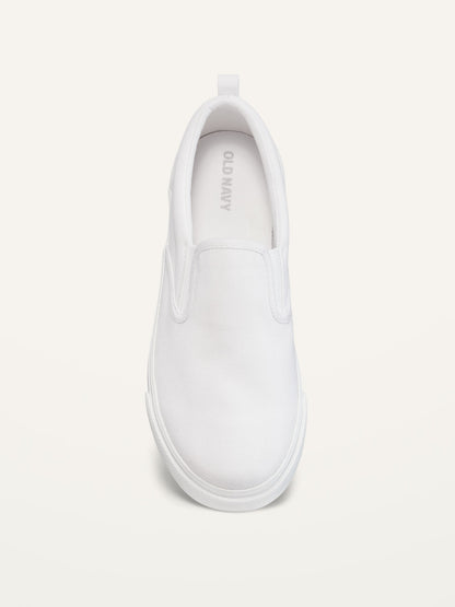 Canvas Slip-Ons for Boys Slip On Calla Lily 2