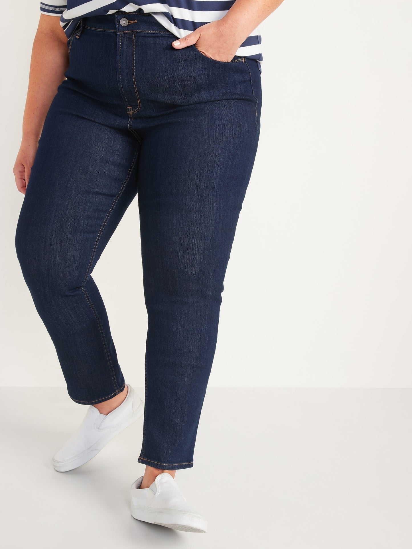 Jeans Wow rectos de talle alto para mujeres