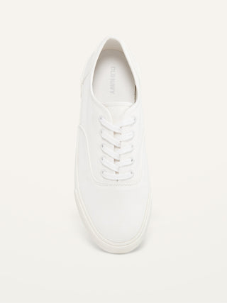 ON Twill Lace-Up Sneakers For Women - White Bright