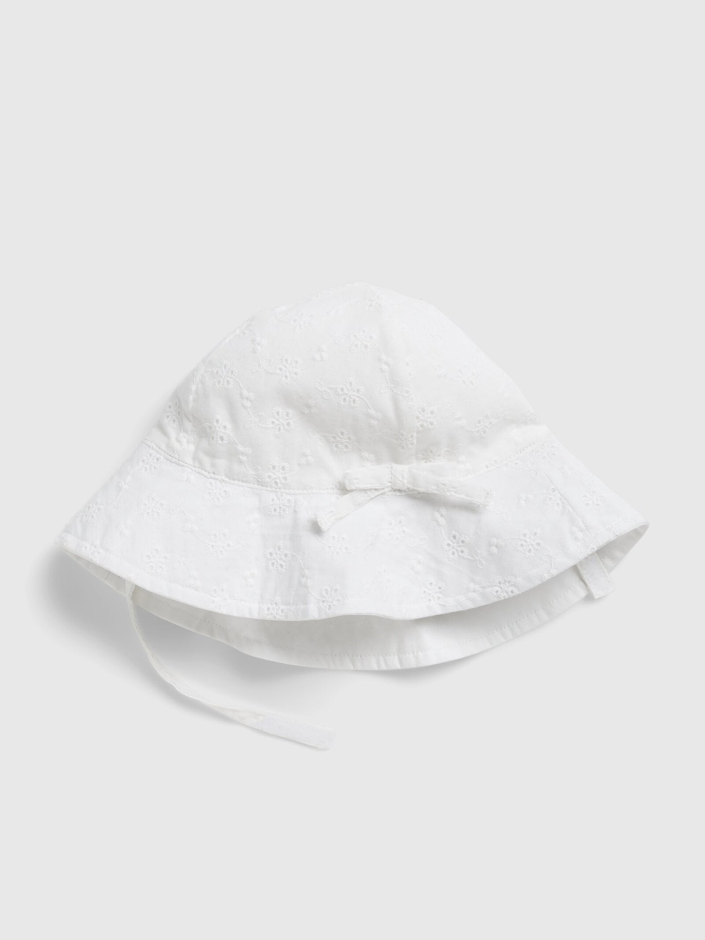 Gap Baby Eyelet Bucket Hat - Optic White