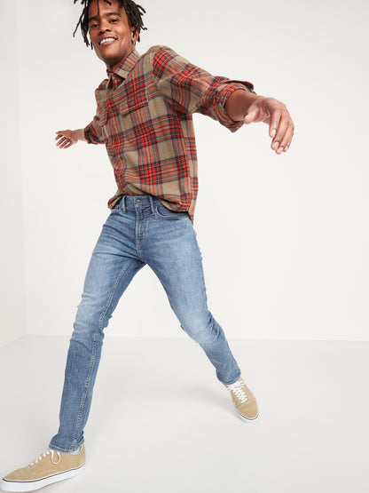 ON Slim 360° Stretch Performance Jeans For Men - Medium Bright