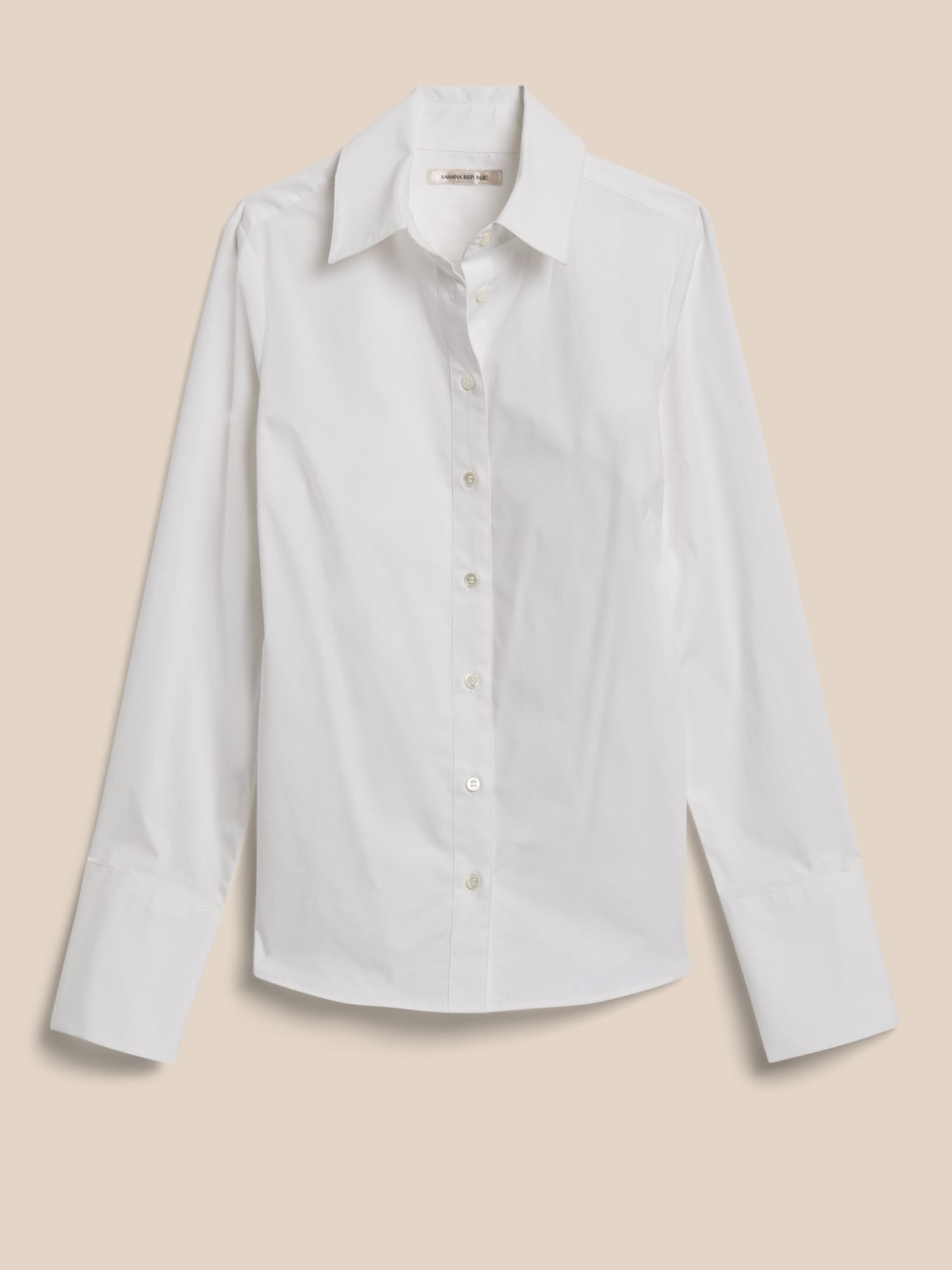Camisa De Sastre Con Pinzas Blanco