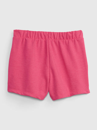 Gap Kids Pull-On Logo Shorts - Pink Jubilee Nylon On