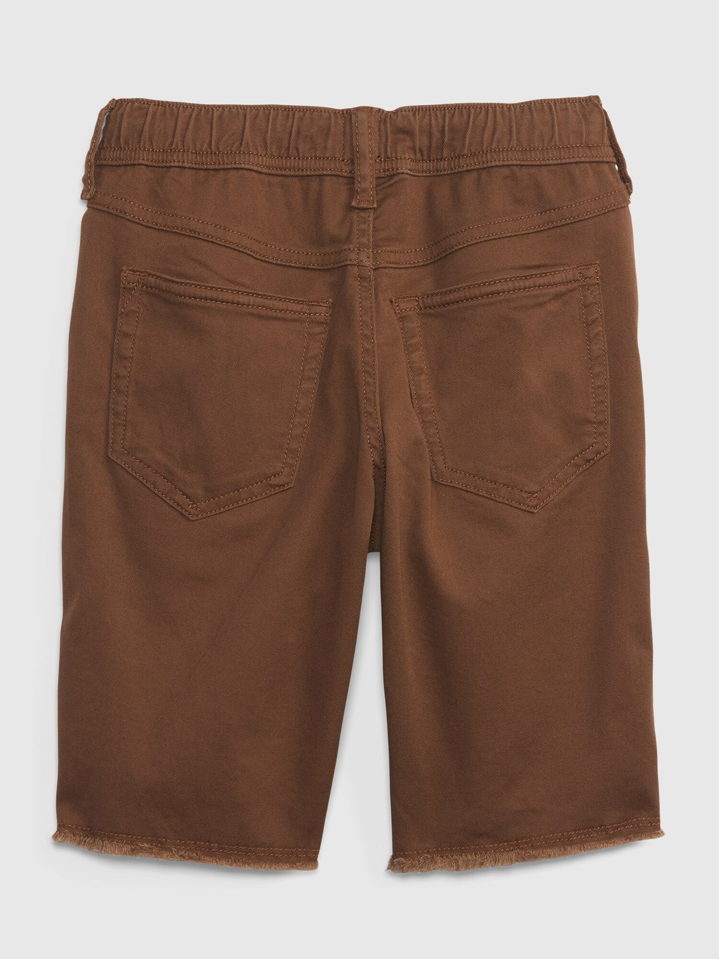 Kids Twill Pull-On Shorts with Washwell