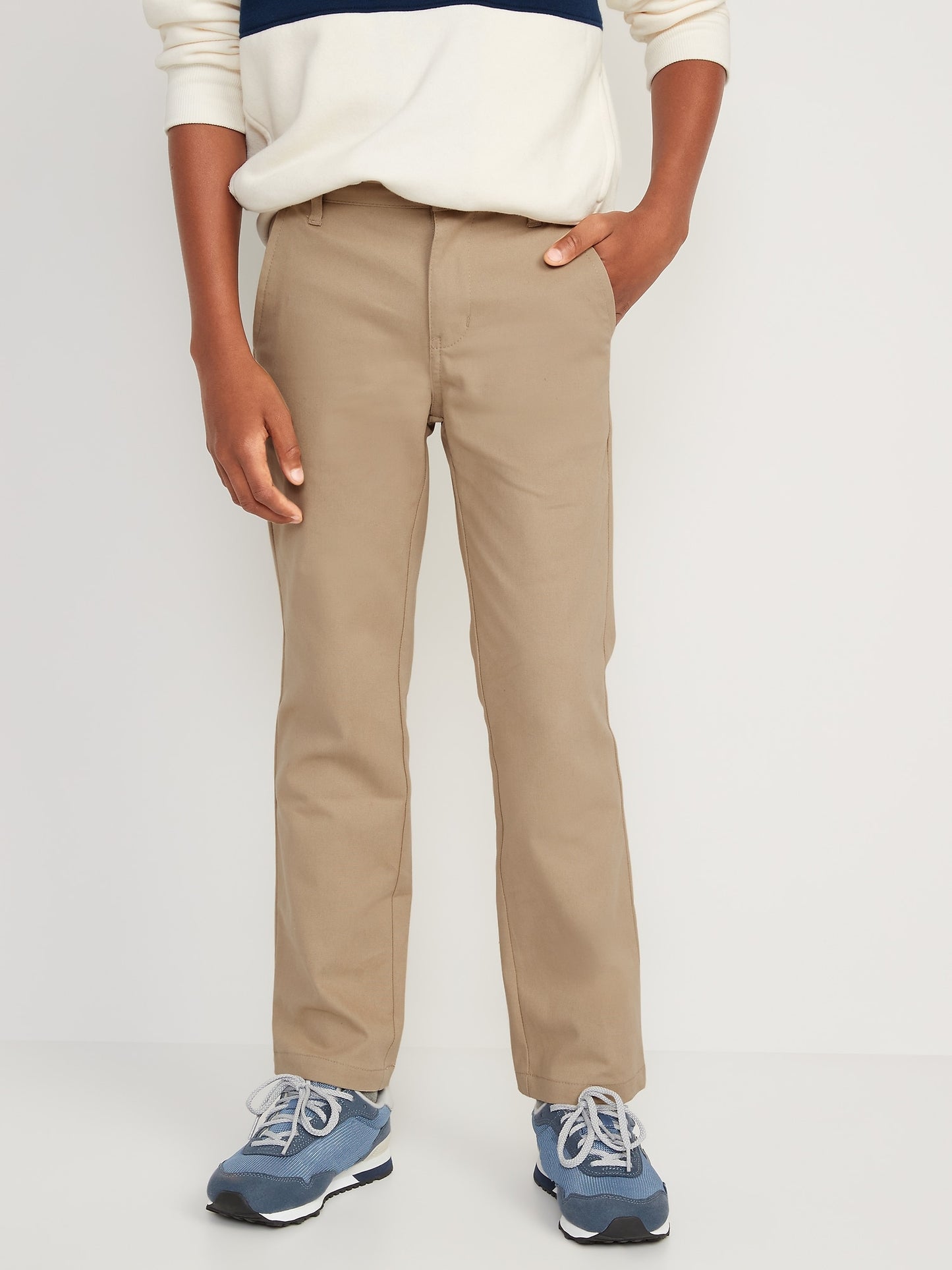Straight Built-In Flex Uniform Pants for Boys Straight Chino Shore Enough