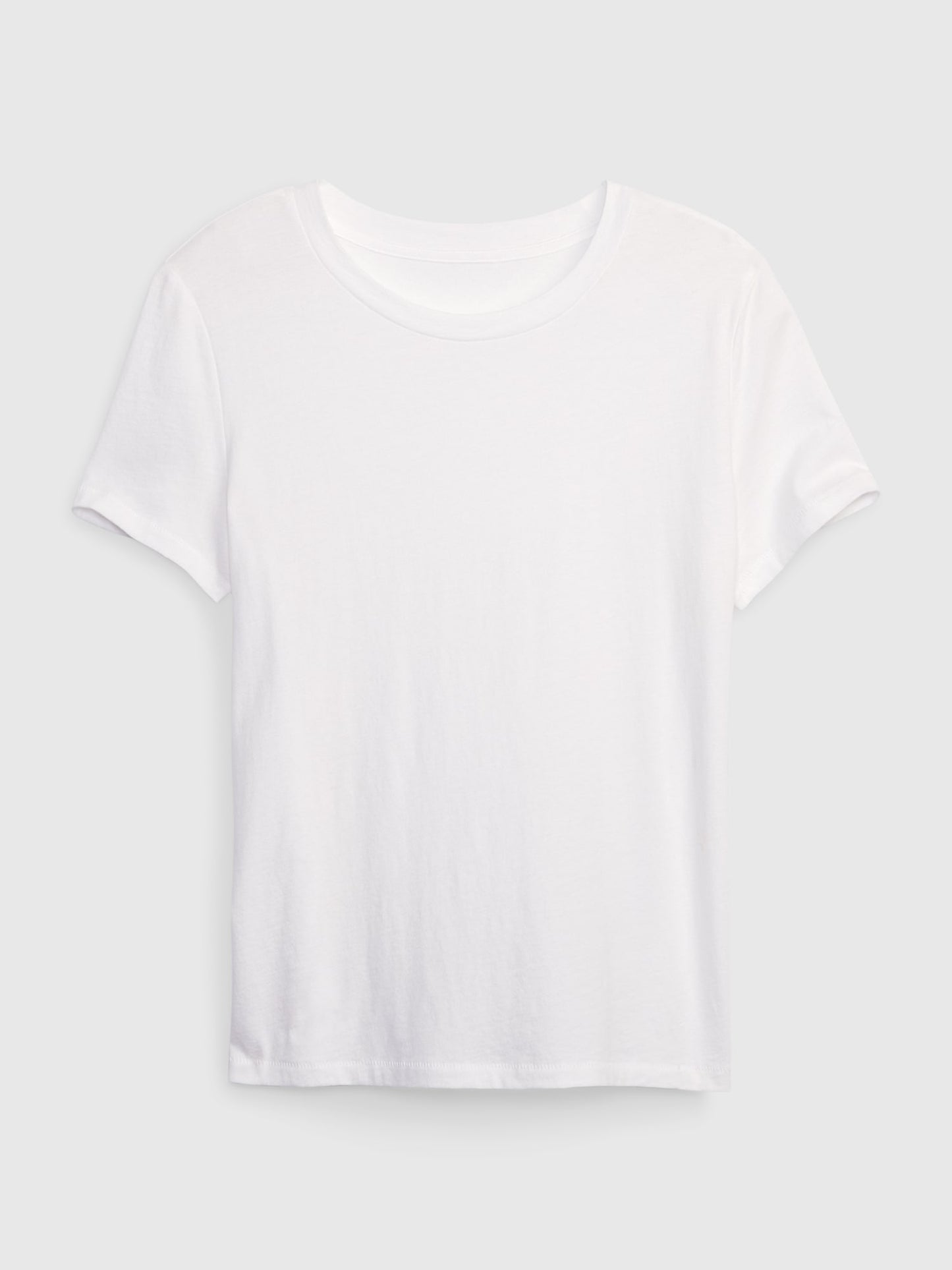 Gap 100% Organic Cotton Vintage T-Shirt - Fresh White