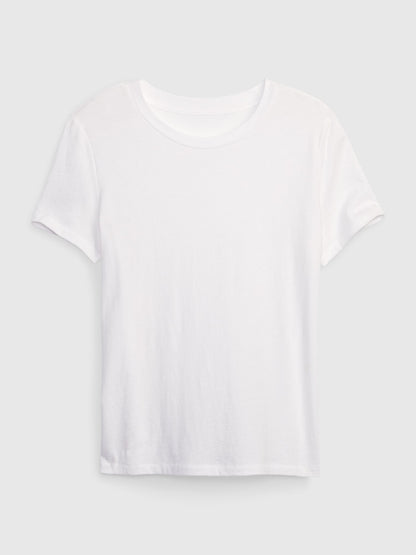 Gap 100% Organic Cotton Vintage T-Shirt - Fresh White