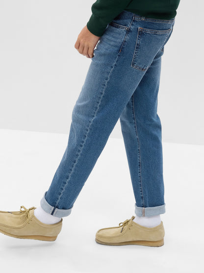 Gap Gapflex Straight Jeans With Washwell - Medium Wash