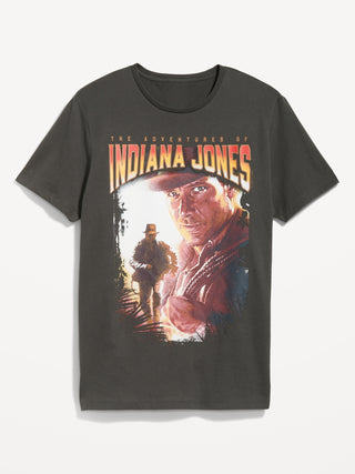 Camiseta Manga Corta con Diseño Indiana Jones